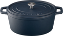 Keij Kamado Dutch Oven / Braadpan Blå - Emaljeret Gussejern - ø 30 cm / 6 liter