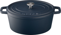Keij Kamado Dutch Oven / Braadpan Blå - Emaljeret Gussejern - ø 30 cm / 6 liter