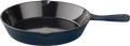 Keij Kamado Stegepande Skillet Blå - Gussejern - ø 25,5 cm - emaljeret non-stick belægning