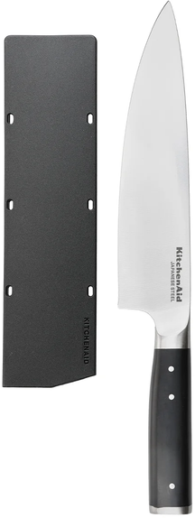 KitchenAid Koksmes Gourmet 20 cm + Gratis mesbeschermer