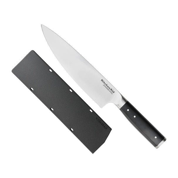 KitchenAid Koksmes Gourmet 20 cm + Gratis mesbeschermer