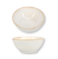 Salt & Pepper Suppeskåle / Skåle Artisan Hvid ø 17 cm - 4 Stykker