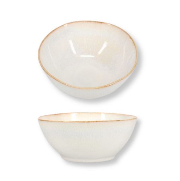 Salt & Pepper Suppeskåle / Skåle Artisan Hvid ø 17 cm - 4 Stykker