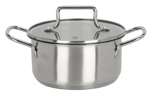 Cookinglife Kogepande Essential Steel RVS Ø 20 cm - 2.7 liter - egnet til alle varmekilder
