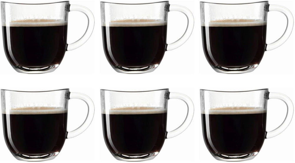 Leonardo Koffieglazen Napoli 280 ml - 6 styk