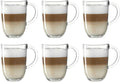 Leonardo Latte Macchiato Glas - Napoli 380 ml - 6 stk - Varmebestandig