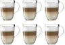 Leonardo Latte Macchiato Glas - Napoli 380 ml - 6 stk - Varmebestandig
