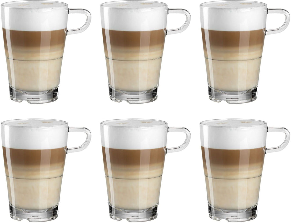 Leonardo Latte Macchiato Glas Senso - Stapelbar - 350 ml - 6 stk.