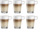 Leonardo Latte Macchiato Glas Senso - Stapelbar - 350 ml - 6 stk.