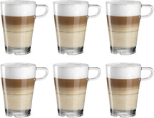 Leonardo Latte Macchiato Glas Senso - Stapelbar - 350 ml - 6 stk.