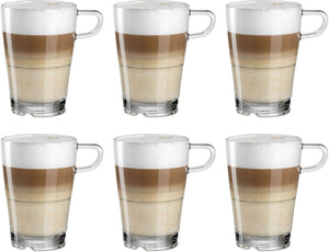 Leonardo Latte Macchiato Glas Senso - Stapelbar - 350 ml - 6 stk.