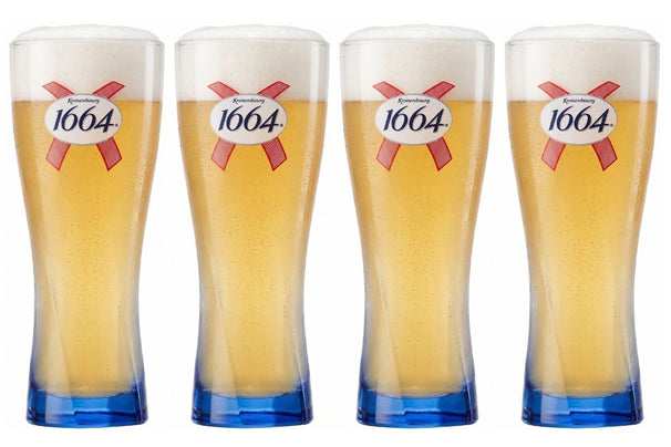 Kronenbourg 1664 Blanc Ølglas 250 ml - 4 stk.
