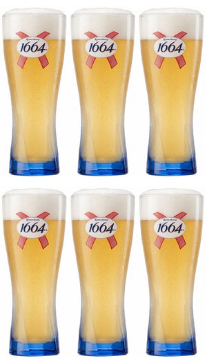Kronenbourg 1664 Blanc Ølglas 250 ml - 6 stk.
