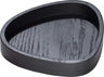 LIND DNA Underlagsholder - Egetræ - Sort - 14 x 13 cm