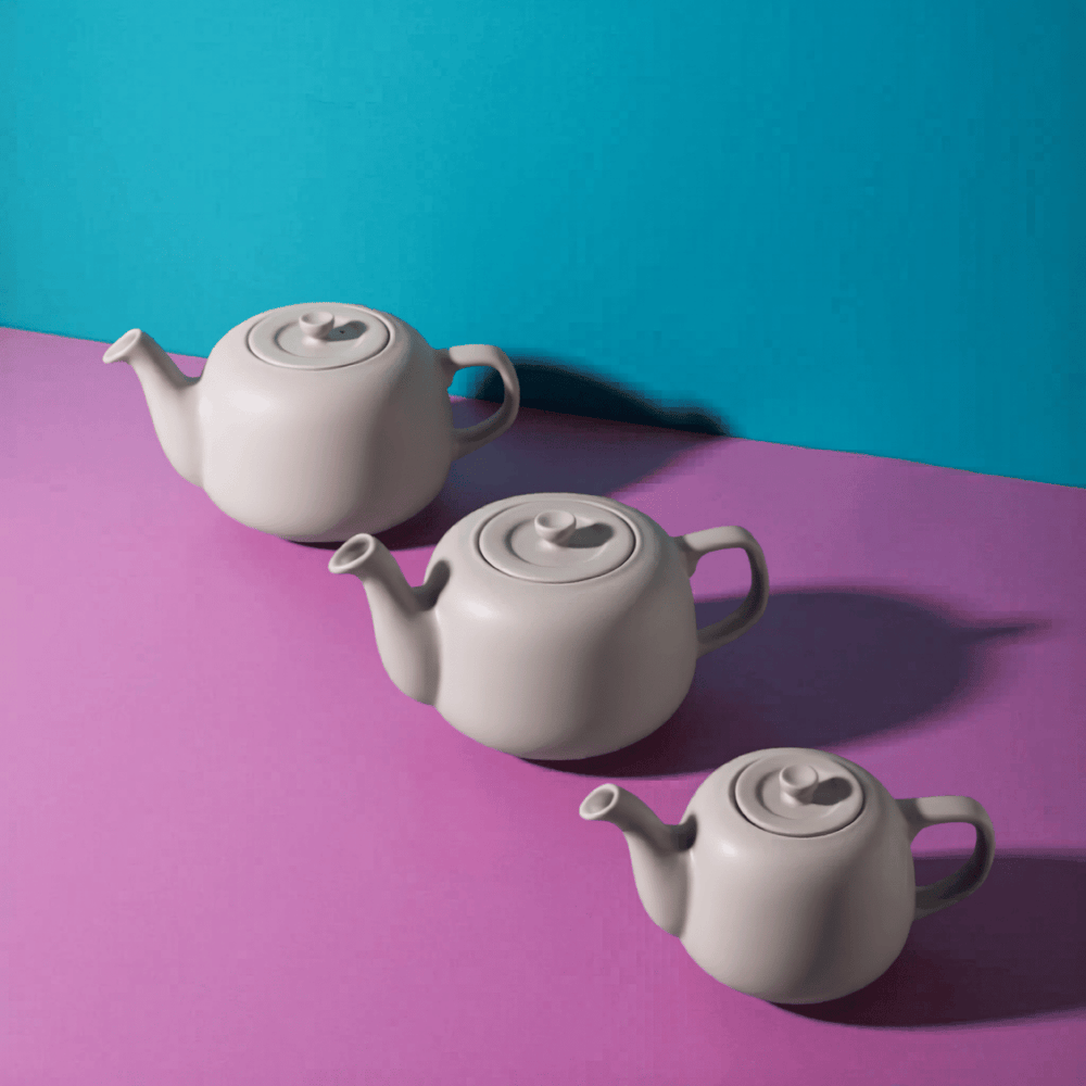 La Cafetière Teekande Classic Latte - Stentøj - 600 ml
