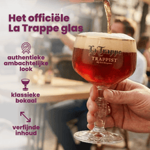 La Trappe Ølglas 250 ml - 4 Styk