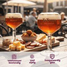 La Trappe Ølglas 250 ml - 4 Styk