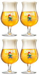 La Chouffe Bierglas 330 ml - 4 Styk