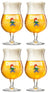 La Chouffe Bierglas 330 ml - 4 Styk