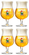 La Chouffe Bierglas 330 ml - 4 Styk