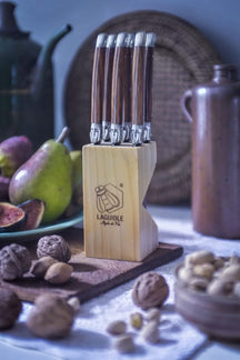 Laguiole Style de Vie Steakmessen Premium Line Wood - 6 styk
