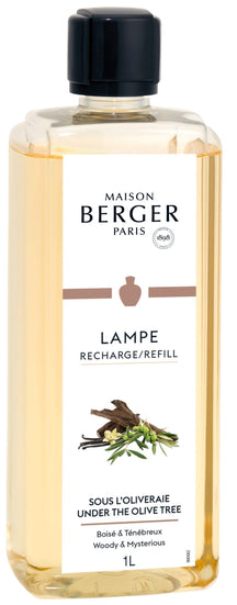 Lampe Berger Navulling - til duftbrænder - Under the Olive Tree - 1 Liter