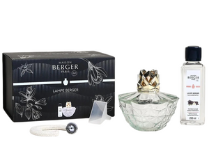 Maison Berger Gavesæt - Duftlampe Vanilla Magnificence - Transparent - 250 ml