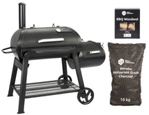Landmann BBQ / Smoker Startersæt Vinson 400 - med Kul & Tændblokke
