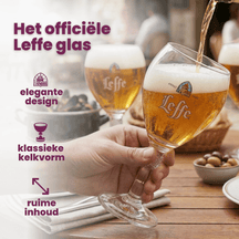 Leffe Bierglazen 250 ml - 4 Stuks