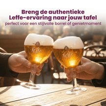 Leffe Bierglazen 250 ml - 6 Stuks