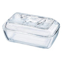 Luminarc Botervloot med Optryk - glas
