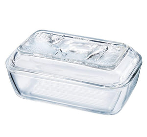 Luminarc Botervloot med Optryk - glas