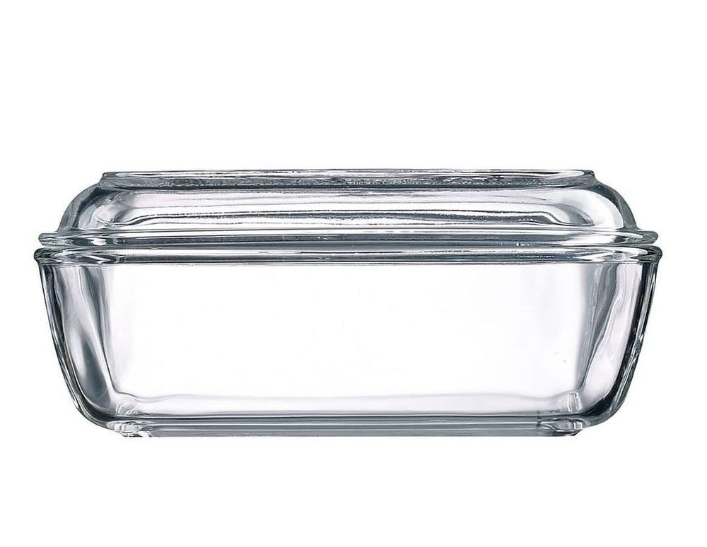 Luminarc Botervloot med Optryk - glas