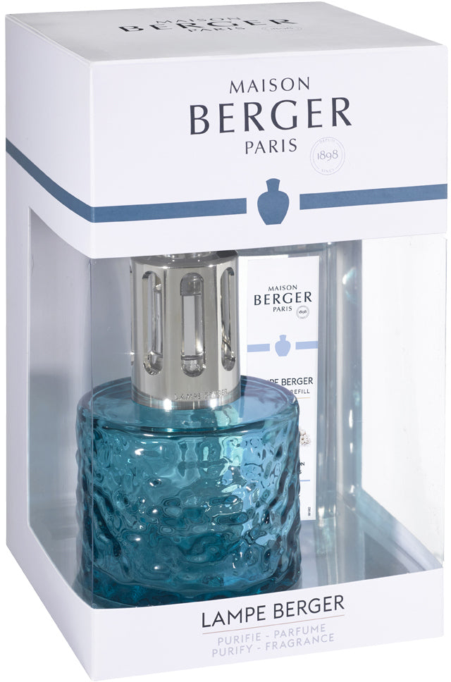 Maison Berger Giftset - Duftbrænder Mirage - Blå - 250 ml