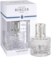 Maison Berger Giftset - Duftbrænder Mirage - Transparent - Thé Blanc Pureté - 250 ml
