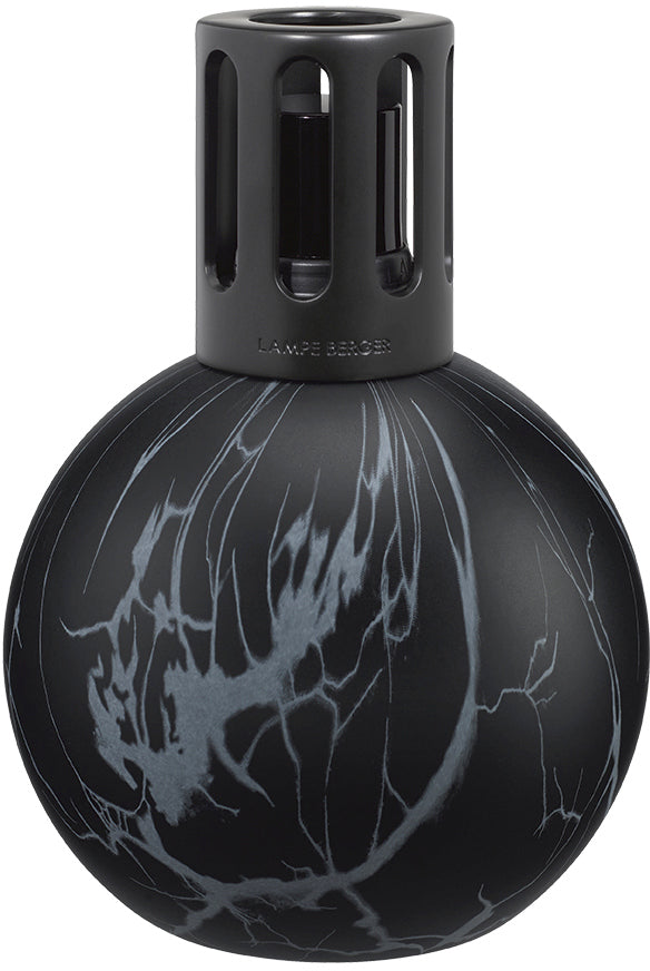 Maison Berger Giftset - Duftlampe Marbrure - Sort