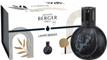 Maison Berger Giftset - Duftlampe Marbrure - Sort