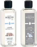 Maison Berger Navulling - til duftbrænder - So Neutral + Cotton Caress - 2 x 500 ml