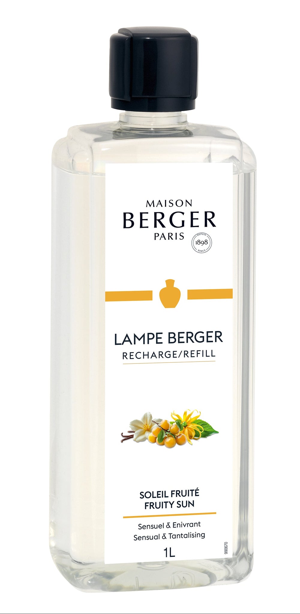 Maison Berger Navulling - til Duftbrænder - Fruity Sun - 1 Liter