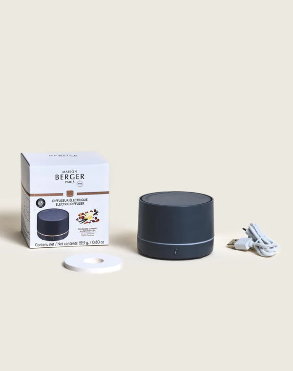 Maison Berger Nomad / Aroma Diffuser Blå / Grå - Poussière d'Ambre