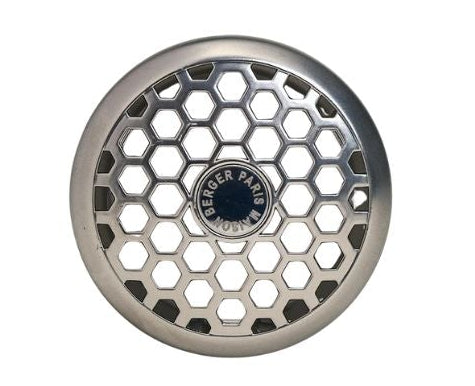 Maison Berger Autoparfum / Autodiffuser Silver - Cotton Caress - Med Genopfyldning