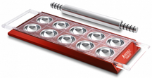 Marcato Ravioli Maker med Deegroller - Rød - 10 Vaks