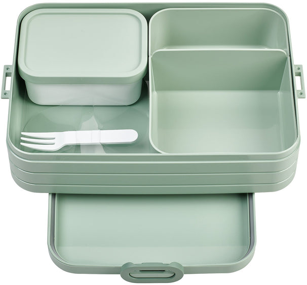 Mepal Madkasse / Lunchbox Take a Break Nordic Sage Large - med 2 Bentobakker