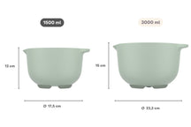 Mepal Beslagkomset Chef It Nordic Sage 3-delt - Beslagkom 1,5 & 3 liter + Spatel