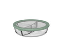 Mepal Glas Opbevaringsboks Cirqula Nordic Sage 3-Vaks - 1 liter
