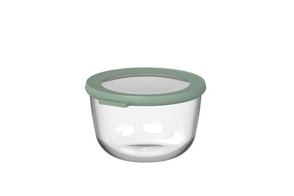 Mepal Glas Opbevaringsboks Cirqula Nordic Sage Rund - 1 liter