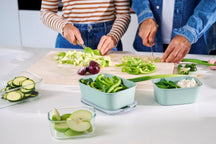 Mepal Ovenschaal / Lasagneschaal med låg EasyClip Nordic Sage - Glas - 1,5 liter