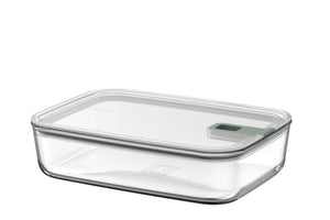 Mepal Ovnsskål / Lasagneskål med låg EasyClip Nordic Sage - Glas - 2,25 liter
