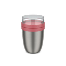 Mepal Thermos Yoghurtbeholder / Lunchpot Ellipse Vivid Mauve - 500 ml + 200 ml