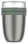 Mepal Thermos Yoghurtbeholder / Lunchpot Ellipse Nordic Sage - 500 ml + 200 ml